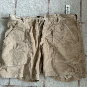 Patagonia Organic Cotton Cord Beige Shorts